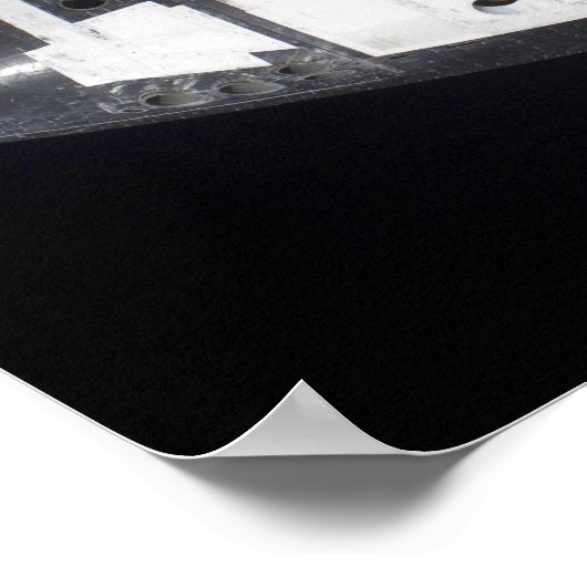 Poster Vue en grand angle du cabine de l'équipage (Coin)