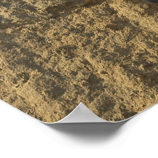 Poster Vue en grand angle d'une jeune femme à cheval (Coin)