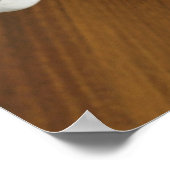 Poster Vue en grand angle d'une tasse de thé (Coin)