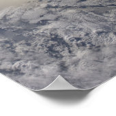 Poster Vue en haute oblique sur la péninsule de Gaspe (Coin)