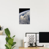 Poster Vue en haute oblique sur la péninsule de Gaspe (Bureau à domicile)