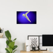 Poster Vue En Rayon X Du Pied Humain 2 (Bureau à domicile)