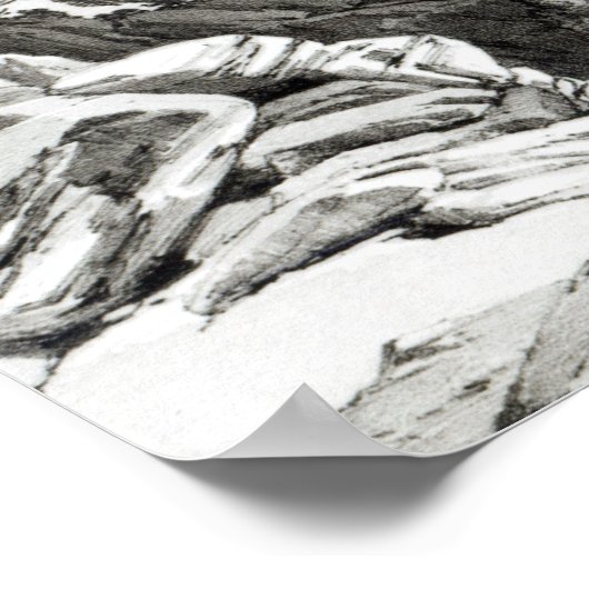 Poster Vue entre Senafe et Rahaguddy (Coin)