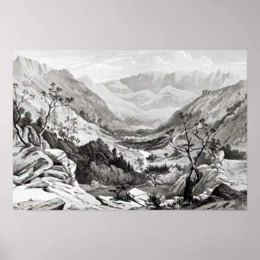 Poster Vue entre Senafe et Rahaguddy (Devant)