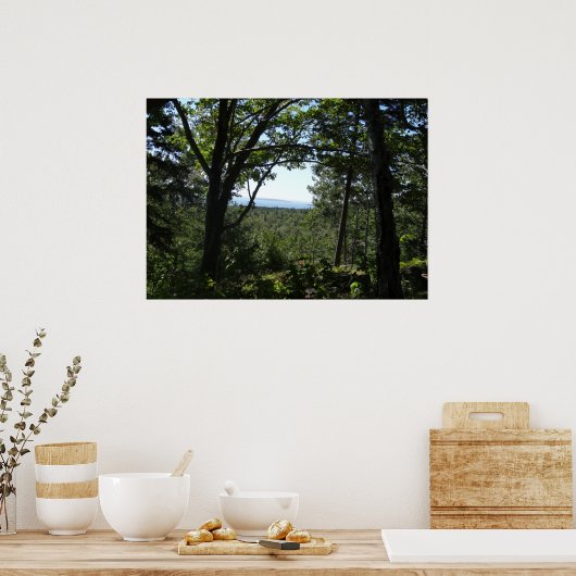 Poster Vue estivale du parc national de l'Acadie (Cuisine)