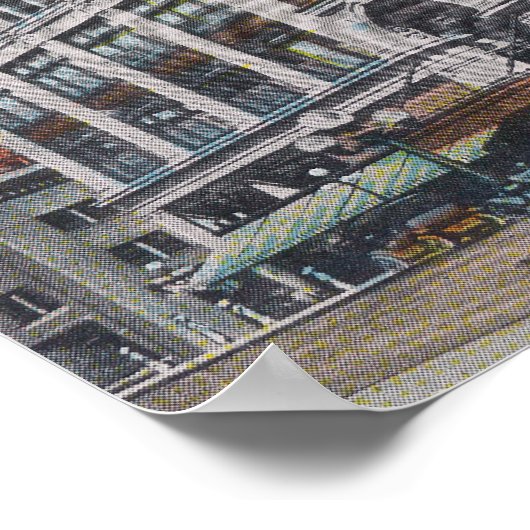 Poster Vue extérieure de H. C. Capwell Co. Bldg (Coin)