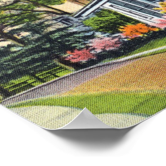 Poster Vue extérieure de Harriet Beecher Stowe's (Coin)