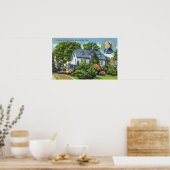 Poster Vue extérieure de Harriet Beecher Stowe's (Cuisine)