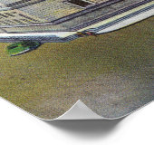 Poster Vue extérieure de la bibliothèque publique (Coin)