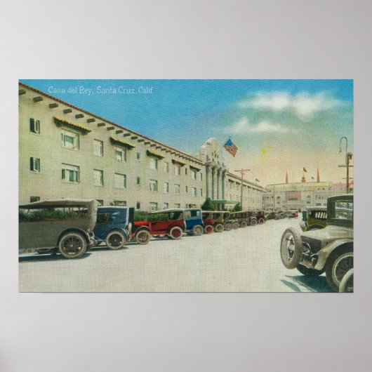 Poster Vue extérieure de la Casa del Rey (Devant)