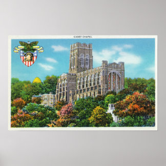 Poster Vue extérieure de la chapelle des cadets