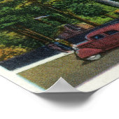 Poster Vue extérieure de la chapelle du roi (Coin)