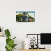 Poster Vue extérieure de la chapelle n° 2 du roi (Bureau à domicile)