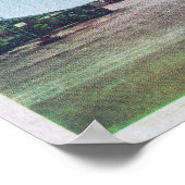 Poster Vue extérieure de la cour automobile touristique (Coin)