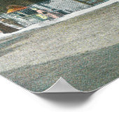 Poster Vue extérieure de la gare (Coin)