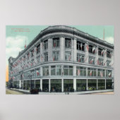 Poster Vue extérieure de la Maison Blanche (Devant)