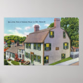 Poster Vue extérieure de la Maison Commune (Devant)