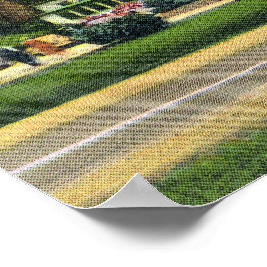 Poster Vue extérieure de la Maison de Glen (Coin)