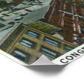 Poster Vue extérieure de la maison de Longfellow (Coin)