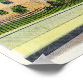 Poster Vue extérieure de la Maison d'Etat sur le phare (Coin)