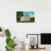 Poster Vue extérieure de la maison Freeman (Bureau à domicile)