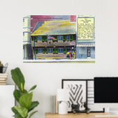 Poster Vue extérieure de la maison Paul Revere (Bureau à domicile)