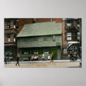Poster Vue extérieure de la maison Paul Revere # 4 (Devant)