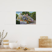 Poster Vue extérieure de la plus vieille maison de ville (Cuisine)