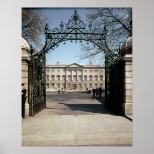 Poster Vue extérieure de la porte, construit 1745-47