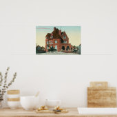 Poster Vue extérieure de la Résidence Crocker (Cuisine)