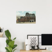 Poster Vue extérieure de la salle de convention (Bureau à domicile)