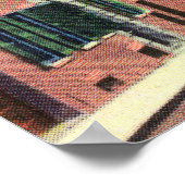 Poster Vue extérieure de l'ancienne église du Nord (Coin)