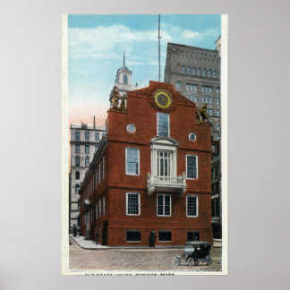 Poster Vue extérieure de l'ancienne maison d'État # 2