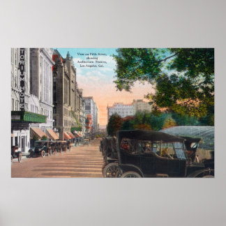 Poster Vue extérieure de l'Auditorium Theatre le 5e