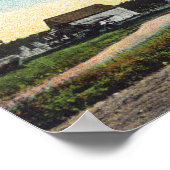 Poster Vue extérieure de l'école de grammaire 2 (Coin)