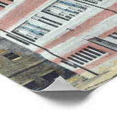 Poster Vue extérieure de l'école de grammaire 3 (Coin)