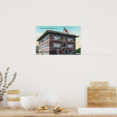 Poster Vue extérieure de l'école de grammaire 3 (Cuisine)