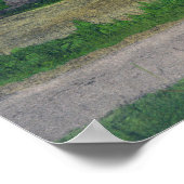 Poster Vue extérieure de l'école publique (Coin)