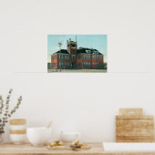 Poster Vue extérieure de l'école publique de Medford, OU (Cuisine)