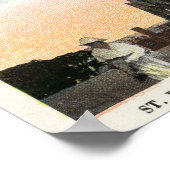 Poster Vue extérieure de l'église Saint-Paul (Coin)