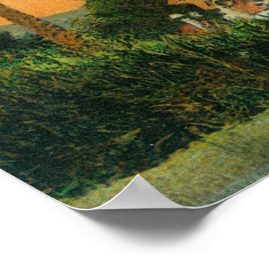 Poster Vue extérieure de l'hôtel au Palm (Coin)