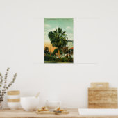 Poster Vue extérieure de l'hôtel au Palm (Cuisine)