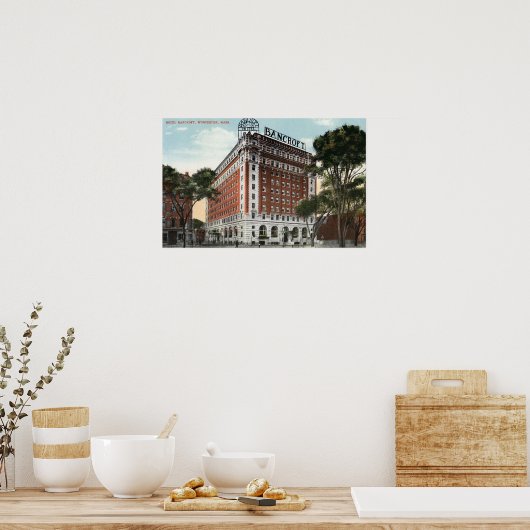 Poster Vue extérieure de l'hôtel Bancroft (Cuisine)