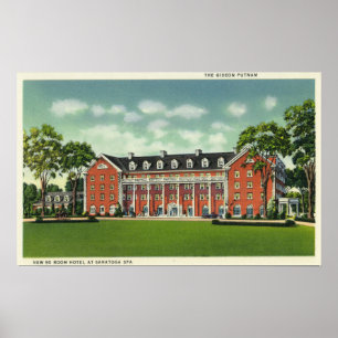 Poster Vue extérieure de l'hôtel de Gideon Putnam