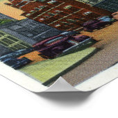 Poster Vue extérieure de l'hôtel de ville 3 (Coin)