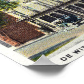 Poster Vue extérieure de l'hôtel De Witt (Coin)