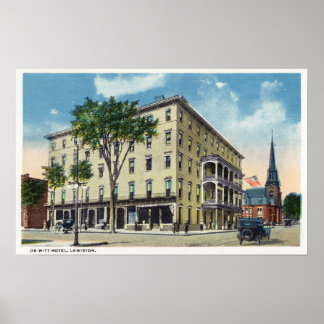 Poster Vue extérieure de l'hôtel De Witt