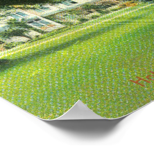 Poster Vue extérieure de l'Hôtel del Monte (Coin)