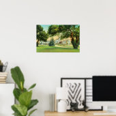 Poster Vue extérieure de l'Hôtel del Monte (Bureau à domicile)