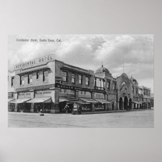 Poster Vue extérieure de l'hôtel Occidental